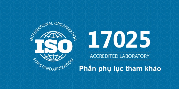 ISO 17025 phần phụ lục tham khảo